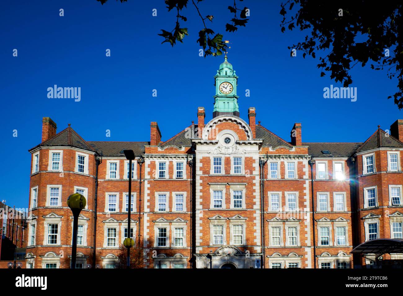 Hammersmith Hospital, du Cane Road, Borough of Hammersmith & Fulham, London, England, Großbritannien Stockfoto