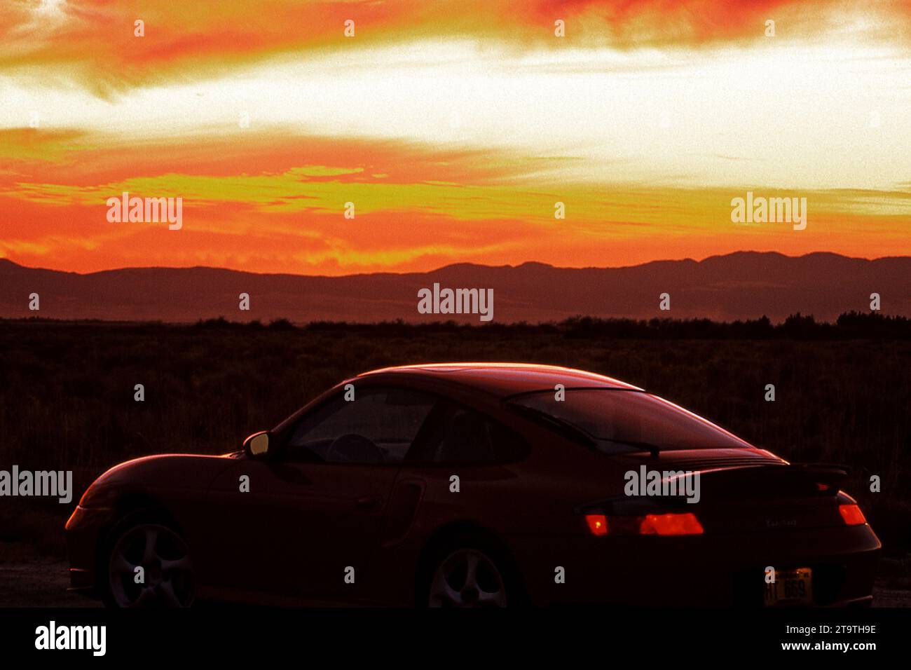2001 Porsche 911 Turbo Stockfoto