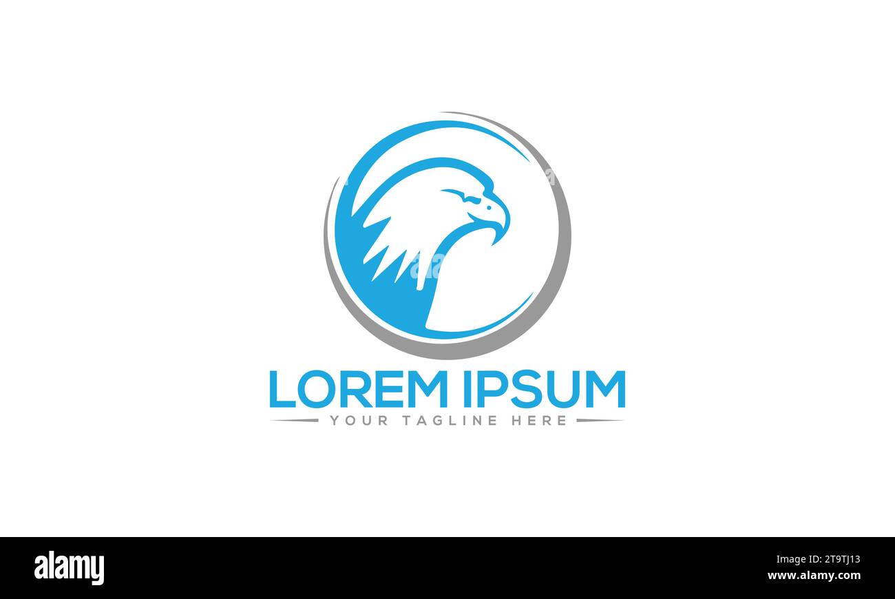 Eagle Logo Design Vogel Professionelles Logo Design Stock Vektor