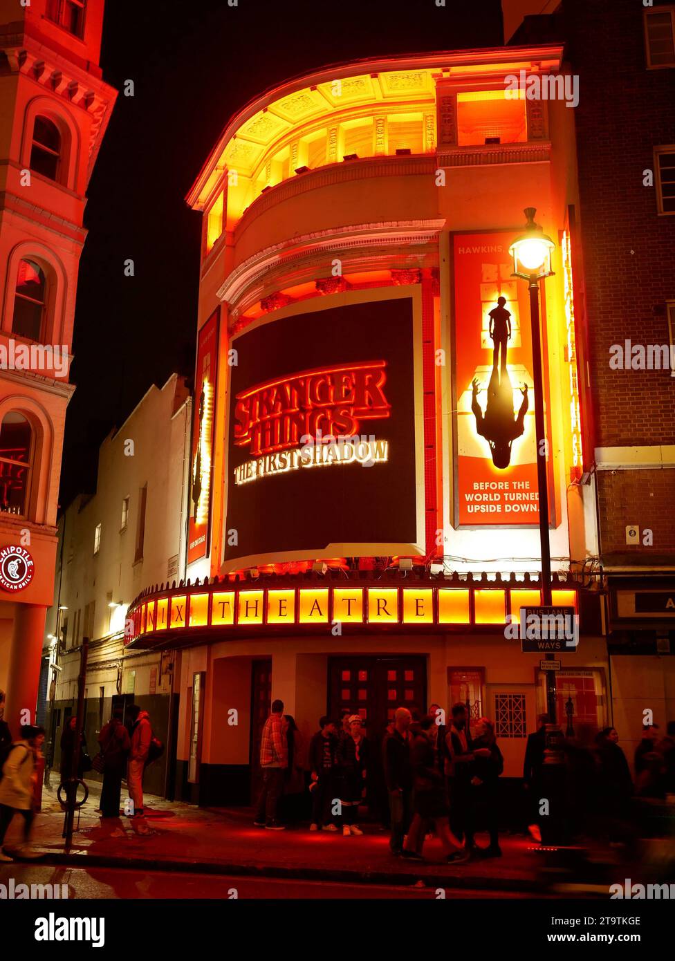 Stranger Things: The First Shadow, Aufführung im Phoenix Theatre im Londoner West End. London Großbritannien Stockfoto