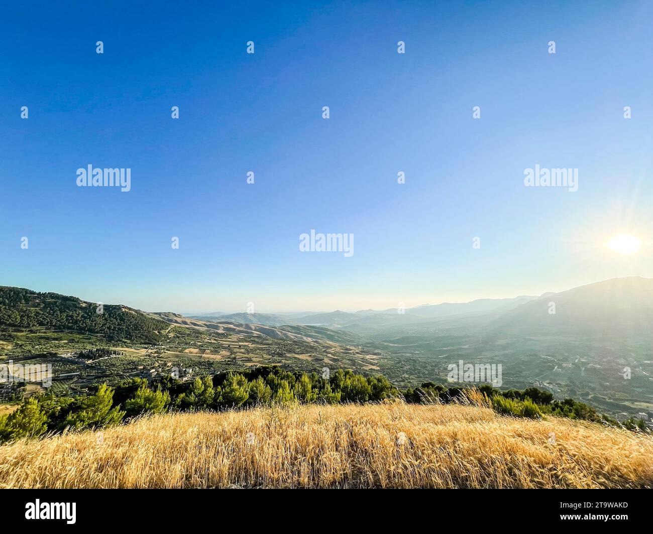 Italien, Sizilien, Santo Stefano Quisquina, Andromeda Theater Stockfoto