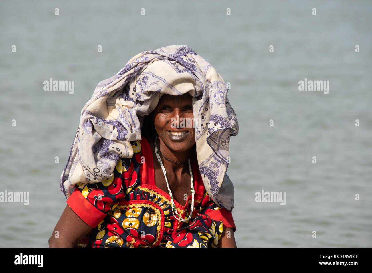 fulani Leute im tschad Stockfoto