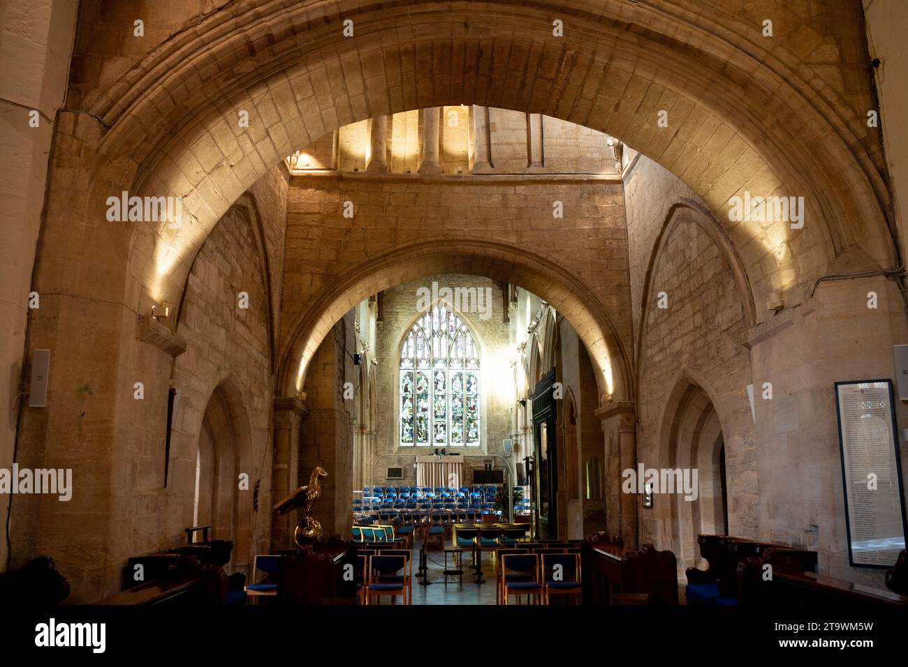 St. John the Baptist Church, Burford, Oxfordshire, England, UK Stockfoto