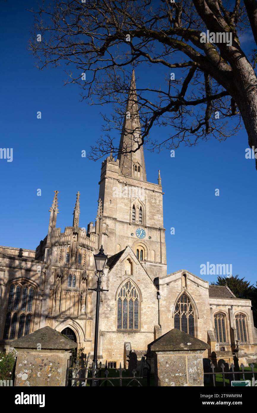 St. John the Baptist Church, Burford, Oxfordshire, England, UK Stockfoto