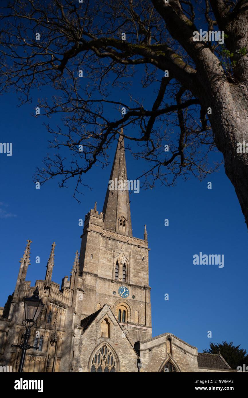 St. John the Baptist Church, Burford, Oxfordshire, England, UK Stockfoto