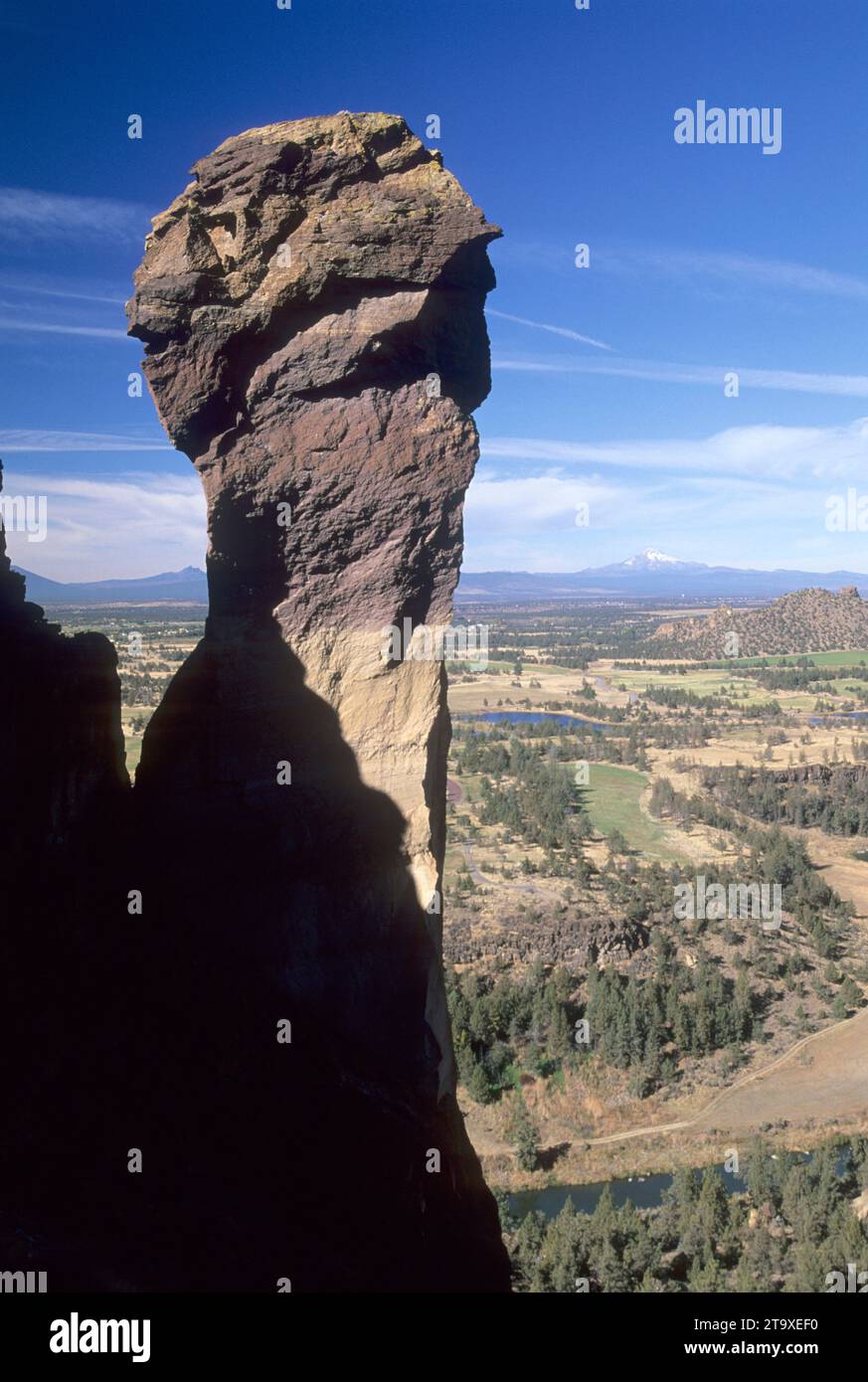 Affengesicht, Smith Rock State Park, Illinois Stockfoto