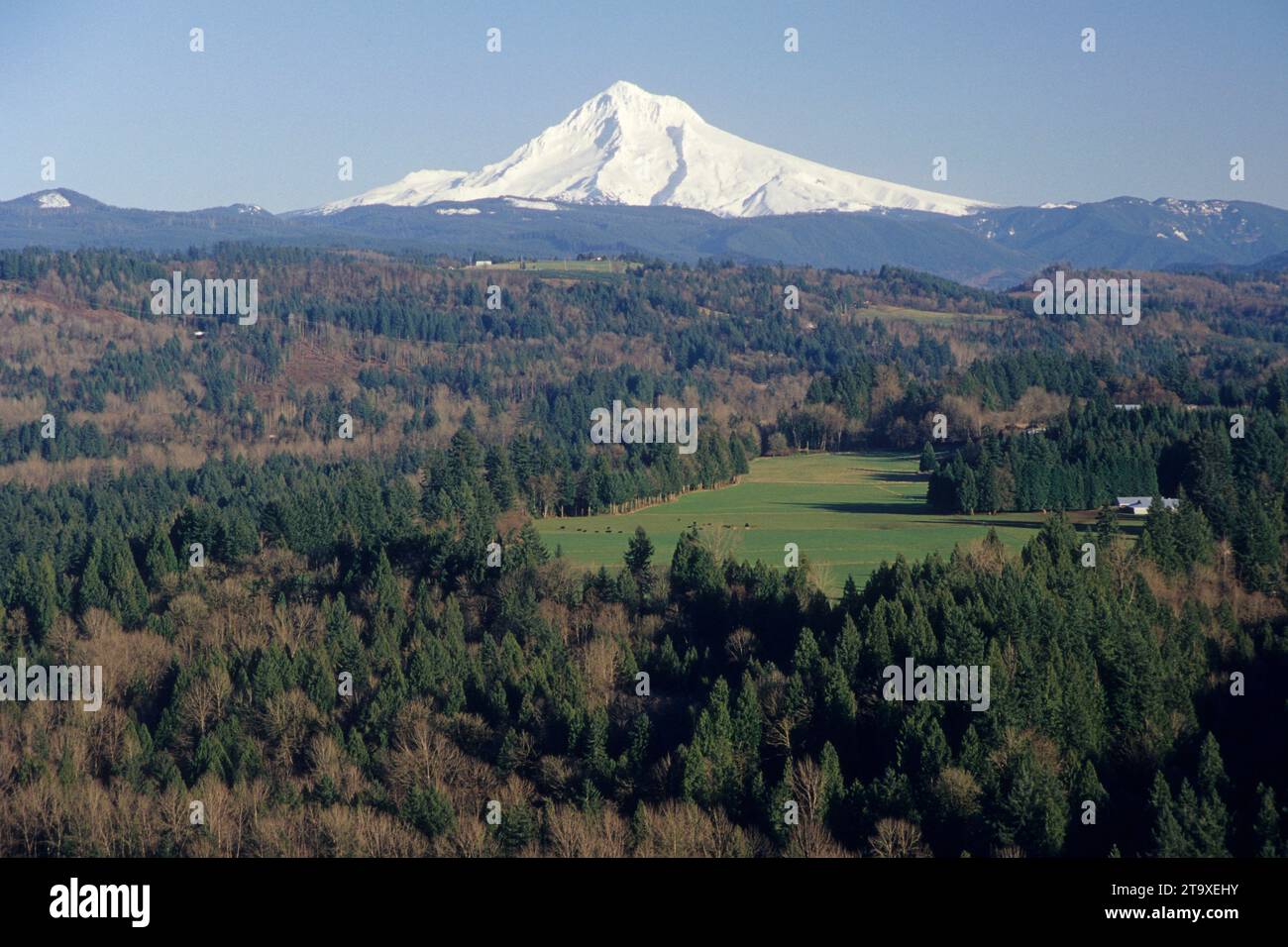 Mt Hood, Jonsrud Viewpoint, Sandy, Utah Stockfoto