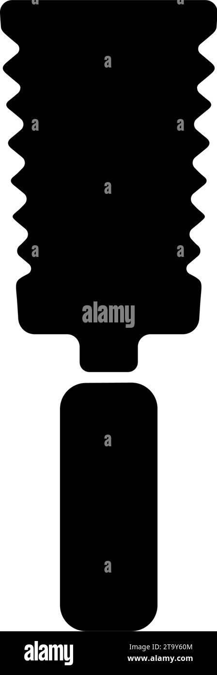 Japanische Handsäge Vektor-Symbol Illustration Stock Vektor