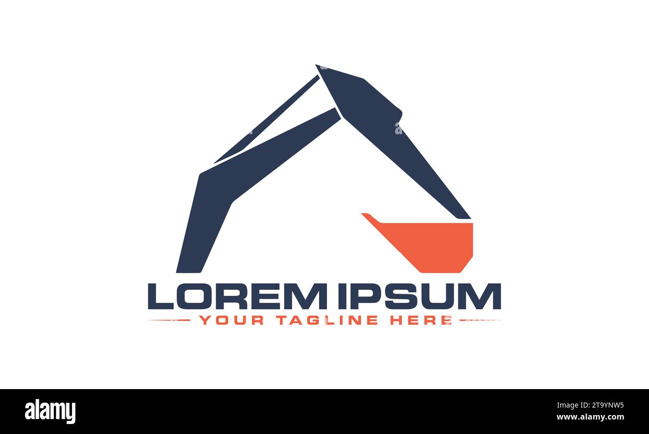 Fahrzeugkonstruktionen Logo-Design Stock Vektor