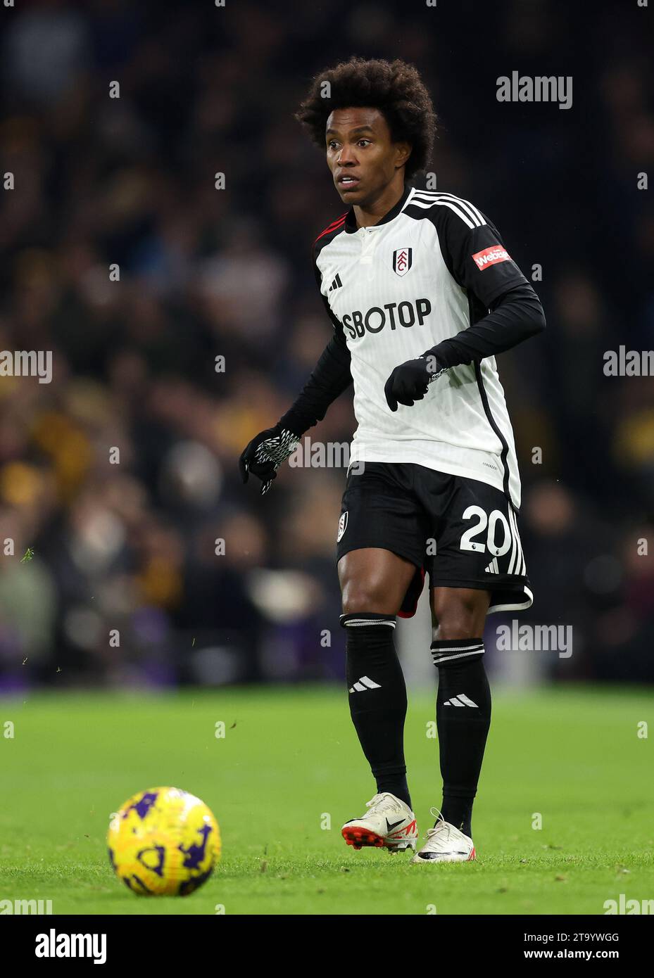 London, Großbritannien. November 2023. Willian of Fulham während des Premier League-Spiels im Craven Cottage in London. Der Bildnachweis sollte lauten: David Klein/Sportimage Credit: Sportimage Ltd/Alamy Live News Stockfoto