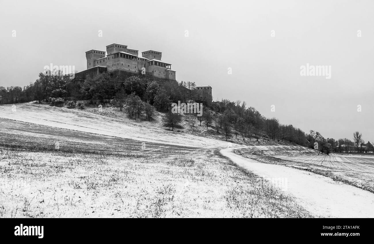 Winter-Wunderland Stockfoto