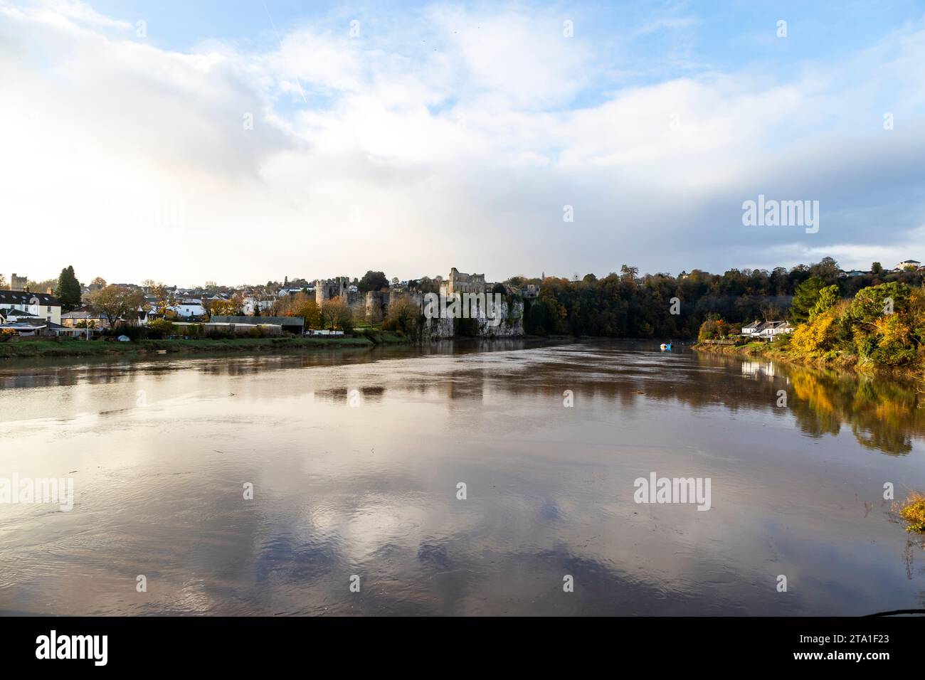 Chepstow Castle Stockfoto