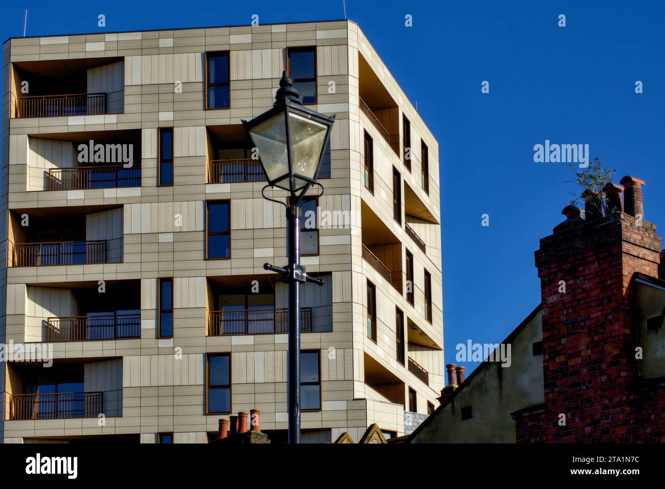 Kensal View Apartments, Teil des Park Royal Area Regenerationsprojekts, Borough of Ealing, London, England, Großbritannien Stockfoto