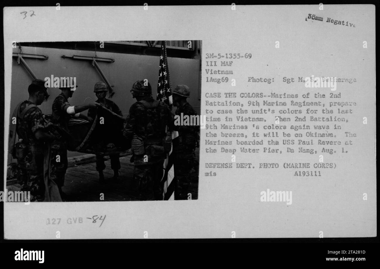 Marines des 2. Bataillons, 9. MarineRegiment, bereiten sich darauf vor