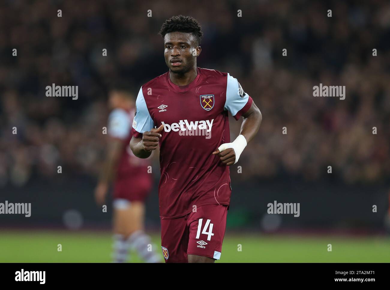 Mohammed Kudus von West Ham United West Ham United gegen Olympiakos, UEFA Europa League Mohammed Kudus von West Ham United West Ham United gegen Olympiakos, UEFA Europa League