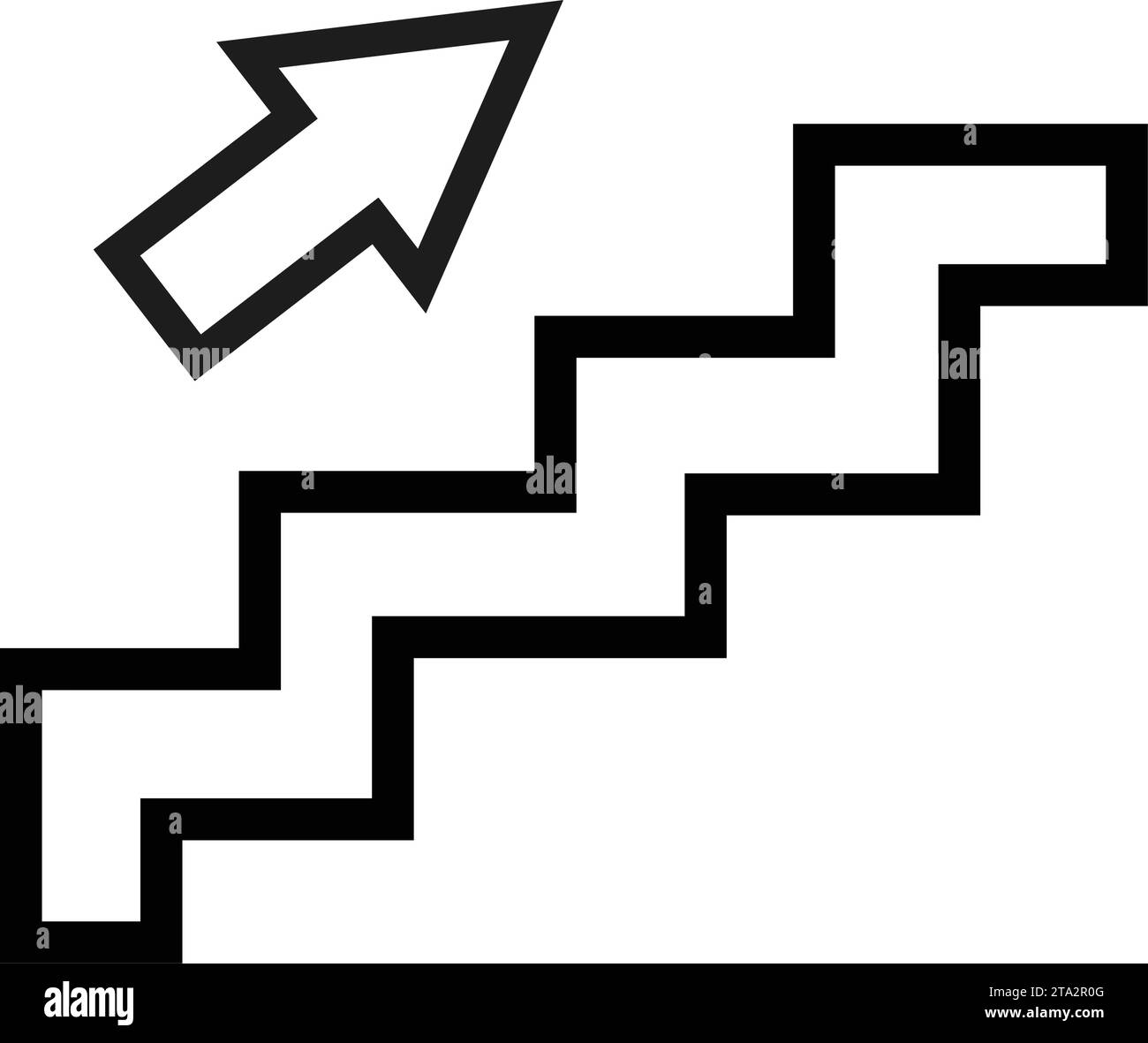 Isoliertes Stadion Upstair Icon flaches Design Vektor Stock Vektor