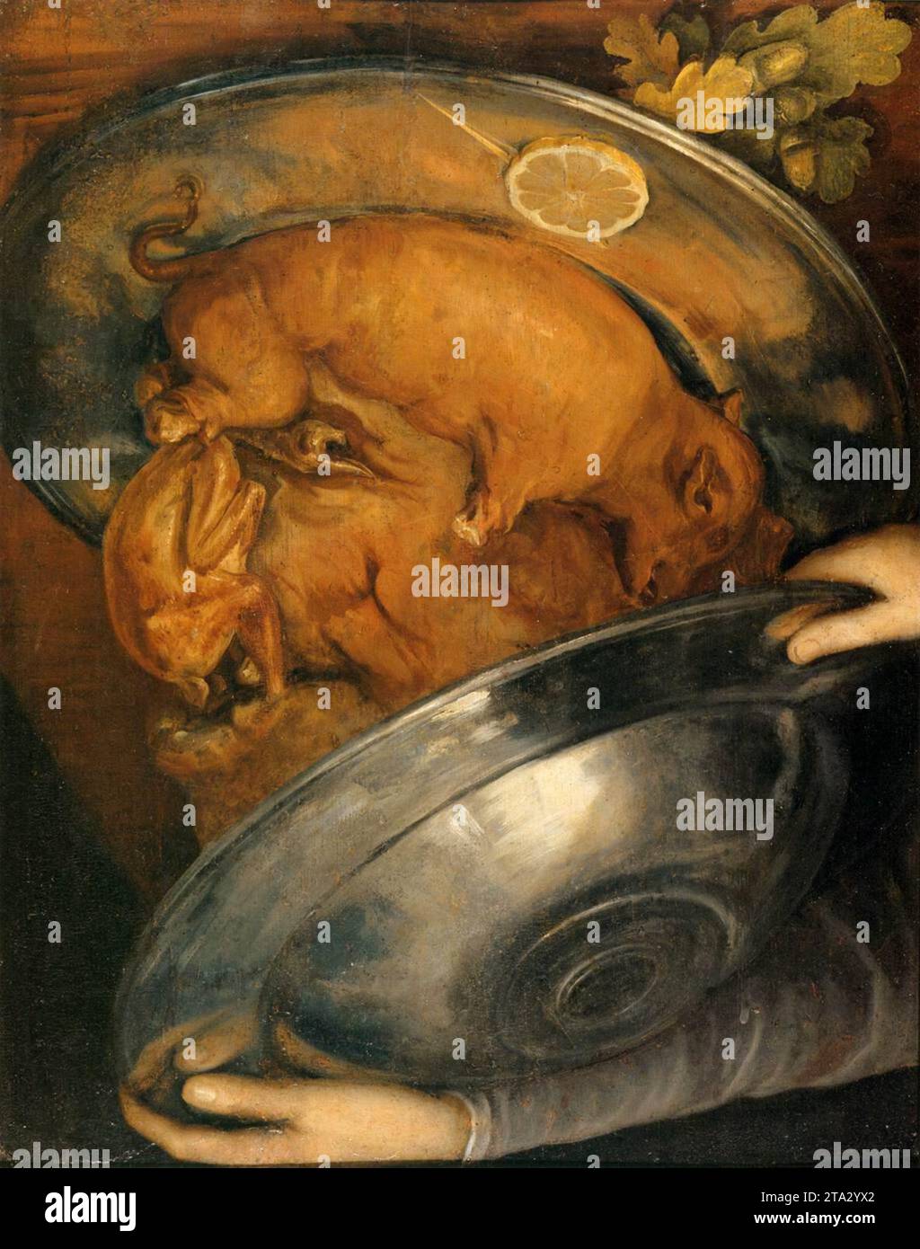 Der Koch um 1570 von Giuseppe Arcimboldo Stockfoto