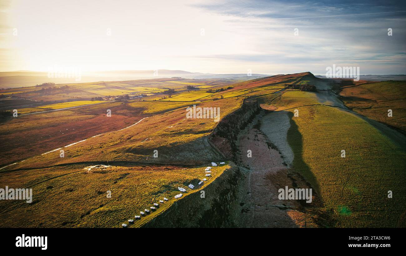 Landschaftsfoto in Großbritannien Stockfoto