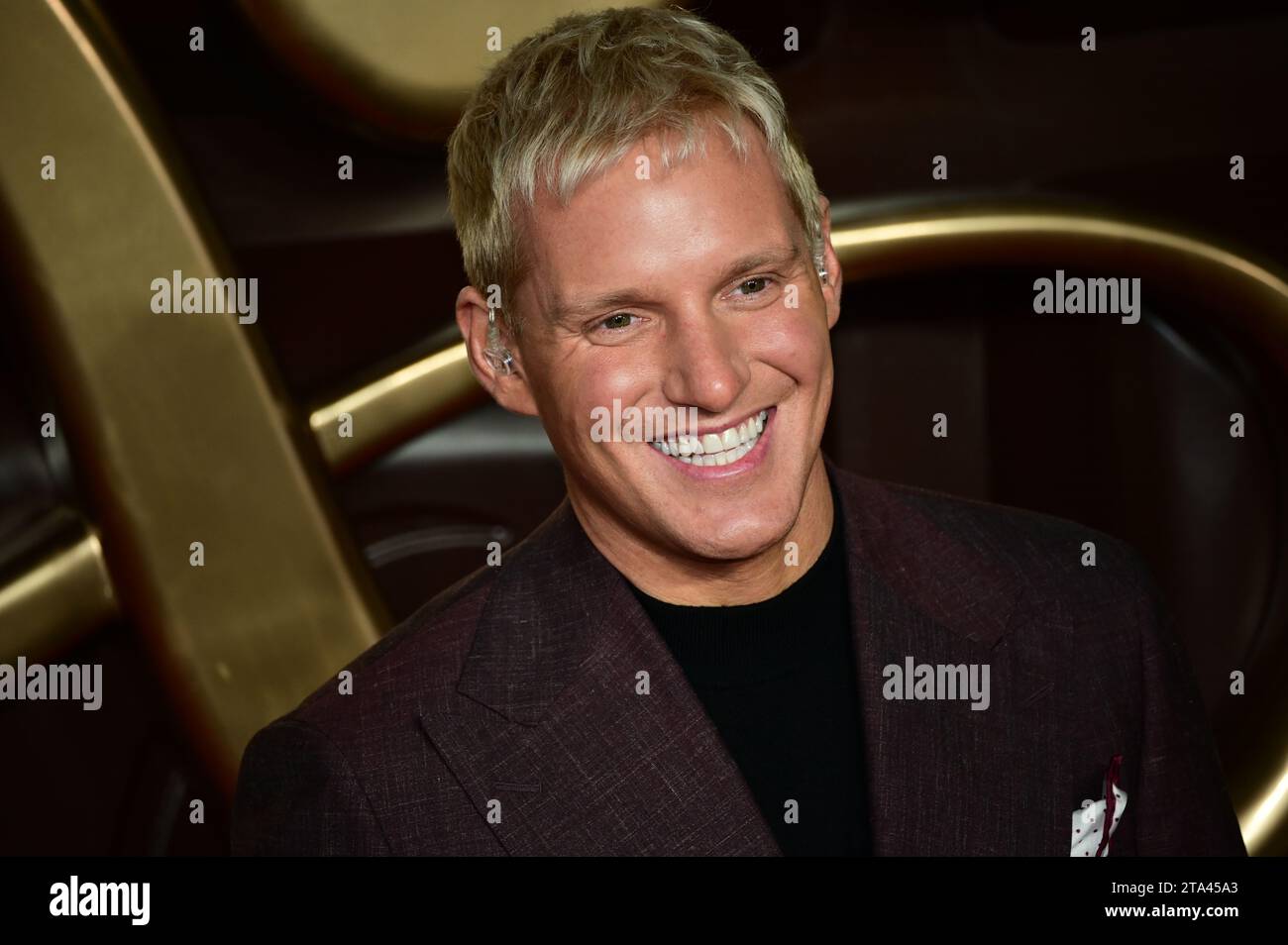 London, Großbritannien. November 2023. Jamie Laing nimmt an der Warner Bros. Teil Pictures Presents - die Weltpremiere von Wonka in der Royal Festival Hall. Quelle: Siehe Li/Picture Capital/Alamy Live News Stockfoto