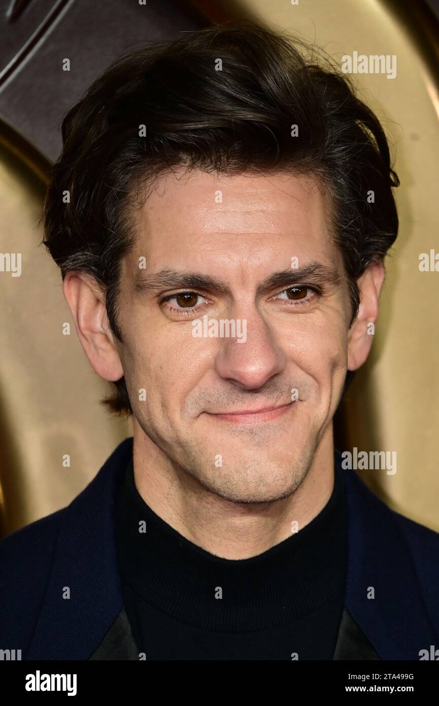 London, Großbritannien. November 2023. Mathew Baynton besucht die