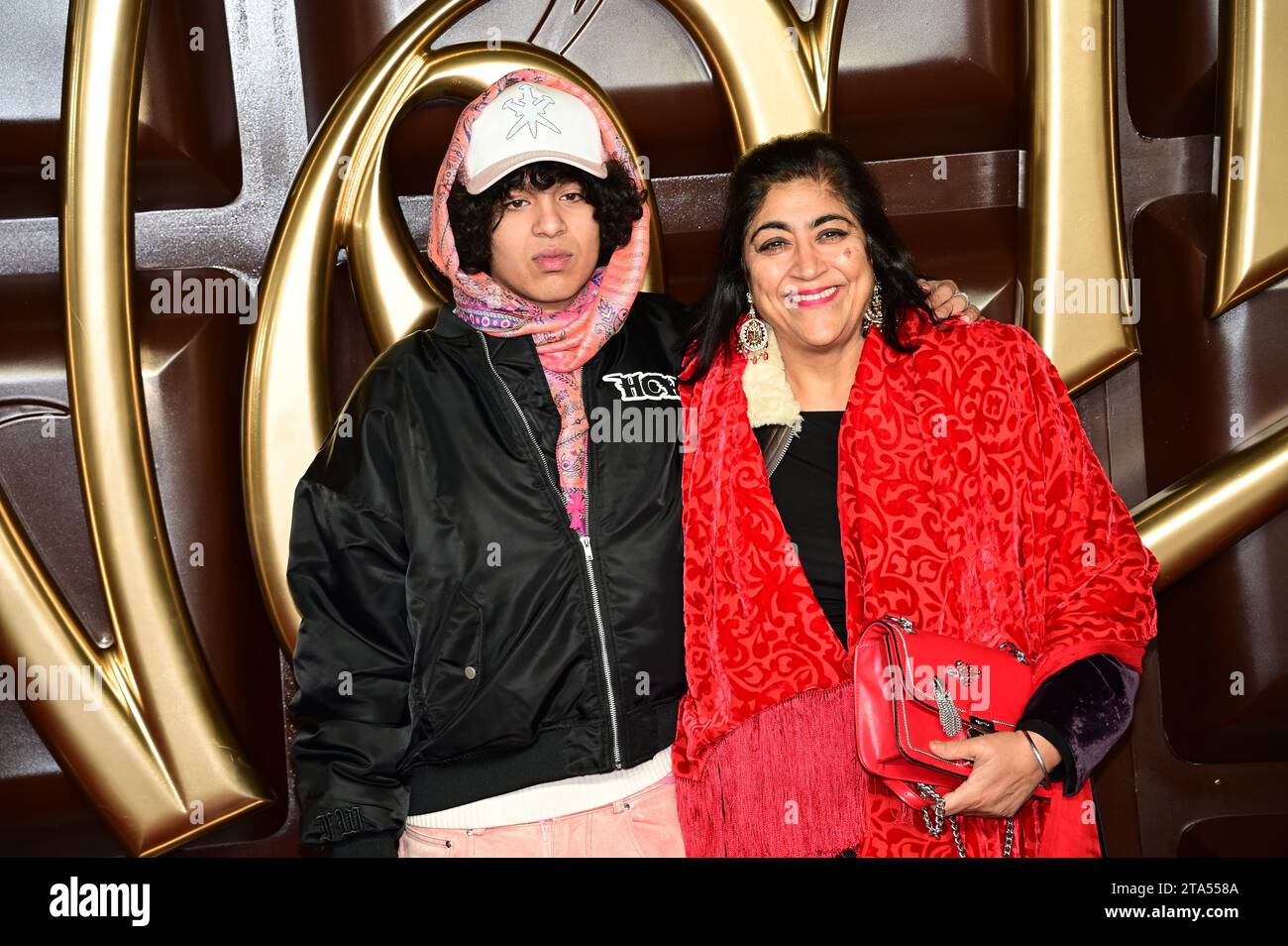 London, Großbritannien. November 2023. Gurinder Chadha besucht die Warner Bros Pictures Presents - die Weltpremiere von Wonka in der Royal Festival Hall. Quelle: Siehe Li/Picture Capital/Alamy Live News Stockfoto