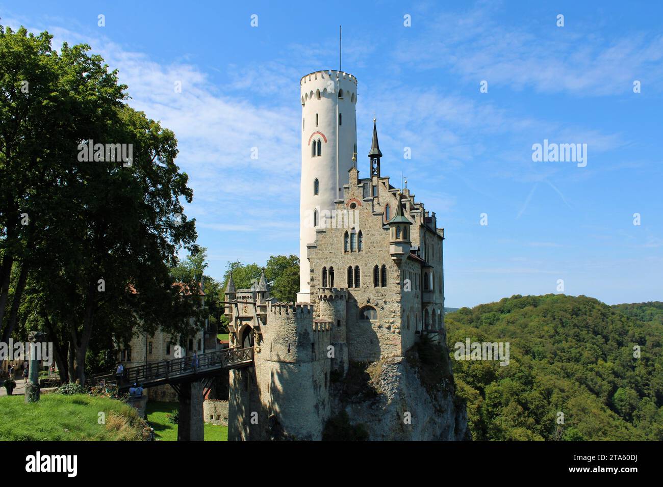 Schloss Lichtenstein Stockfoto