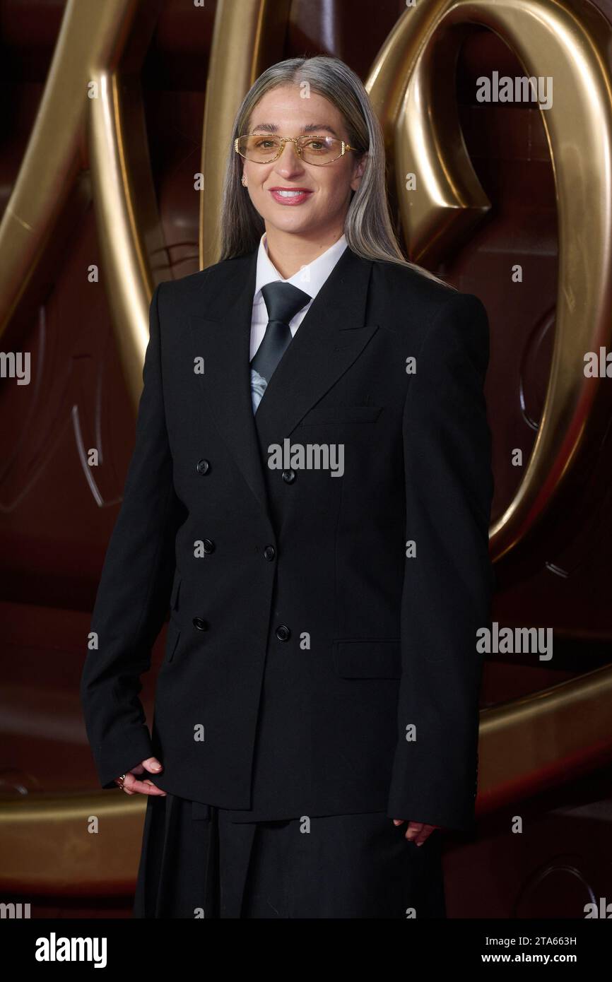 London, UK . November 2023 . Harriet Rose, dargestellt bei der Weltpremiere von WONKA in der Royal Festival Hall. Quelle: Alan D West/Alamy Live News Stockfoto