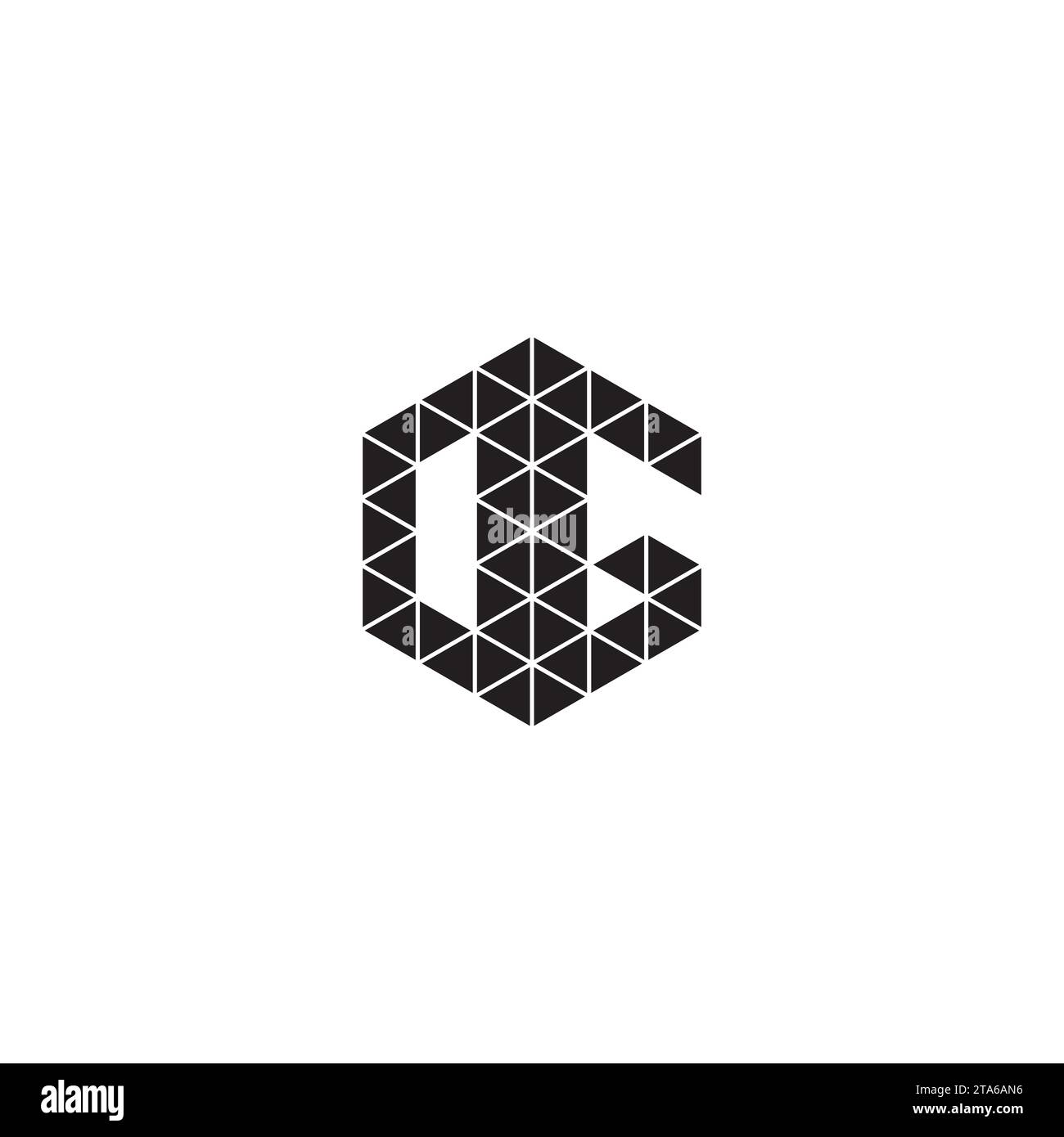 Erste Logo-Buchstaben der GD in hochwertigem, professionellem Design, das auf allen Printmedien gut gedruckt werden kann Stock Vektor