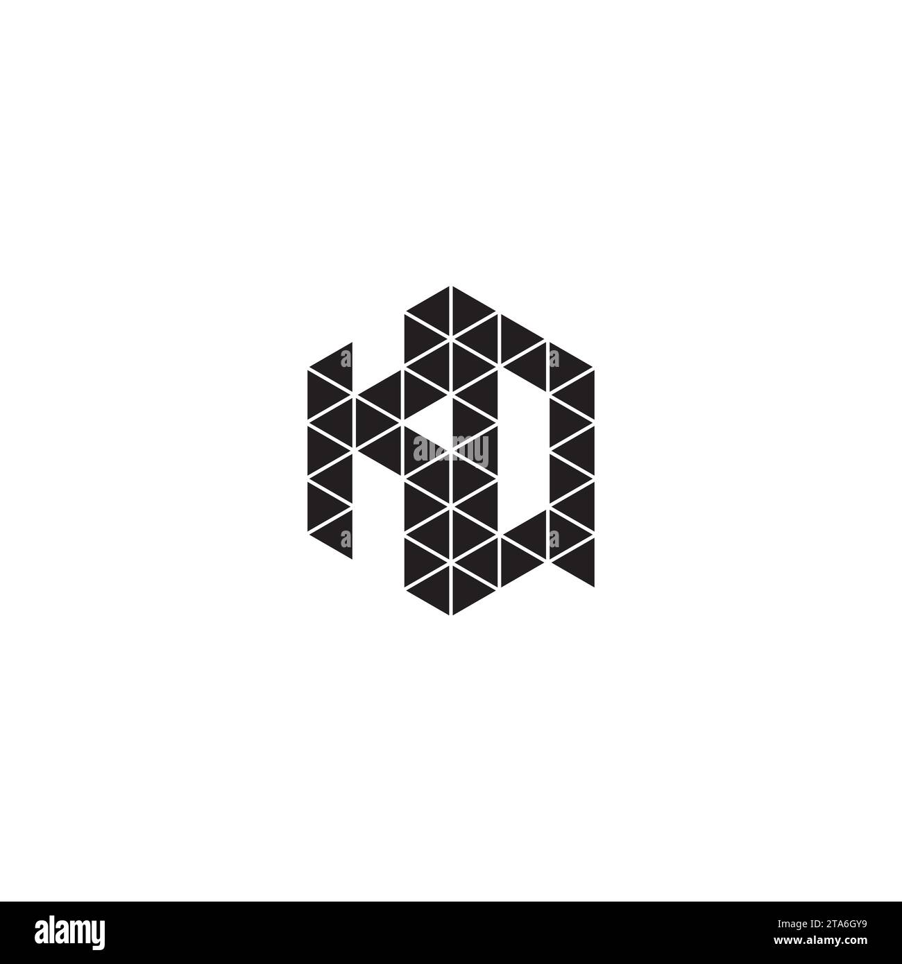 KQ Initial-Logo-Buchstaben in hochwertigem, professionellem Design, das auf allen Druckmedien gut gedruckt werden kann Stock Vektor