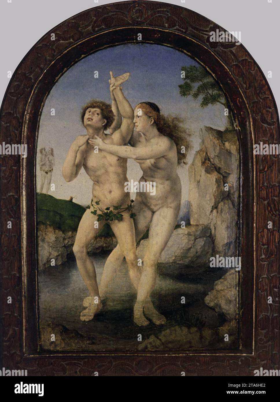 Hermaphroditus und Salmacis um 1517 von Jan Gossart Stockfoto