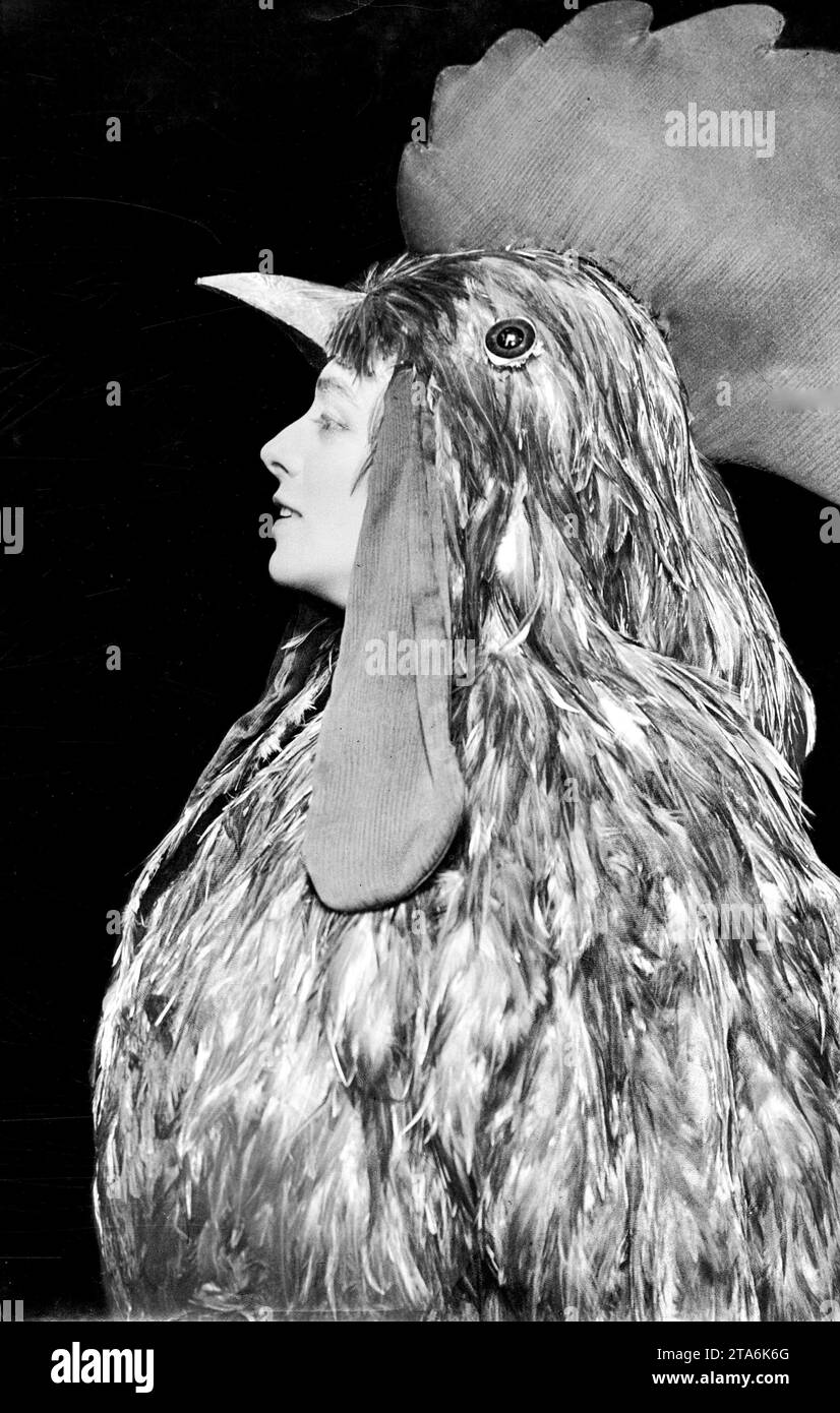 Maude Adams als 'Chantecler' - 1912 Stockfoto