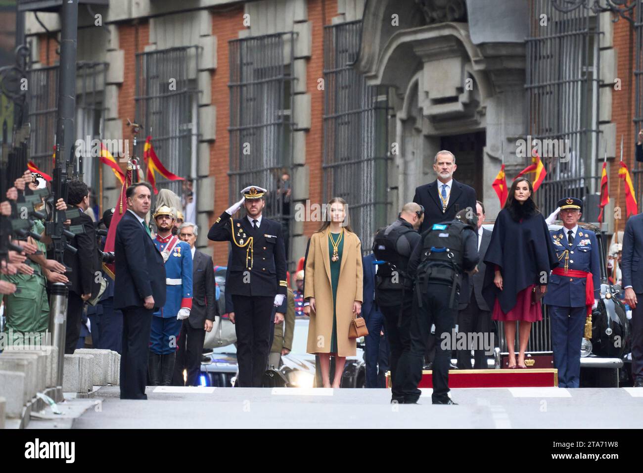 madrid-spanien-20231129-k-nig-felipe-vi-von-spanien-k-nigin