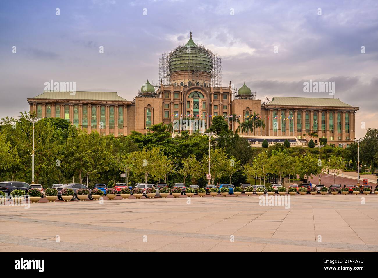 Das Büro Der Malaysischen Premierminister, Putrajaya, Malaysia Stockfoto