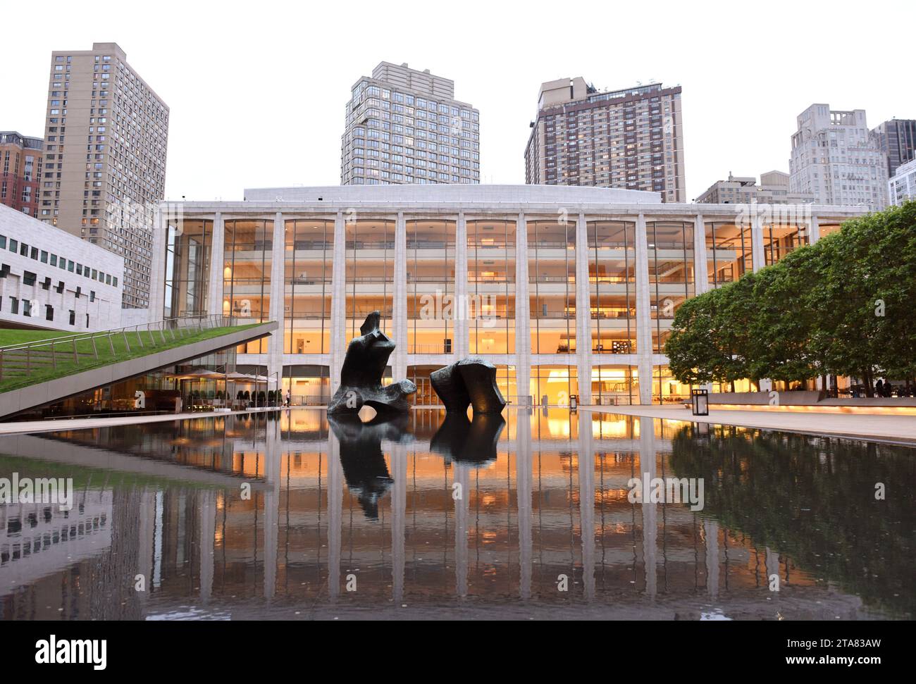 New York, USA – 29. Mai 2018: David Geffen Hall (New York Philharmonic). Stockfoto