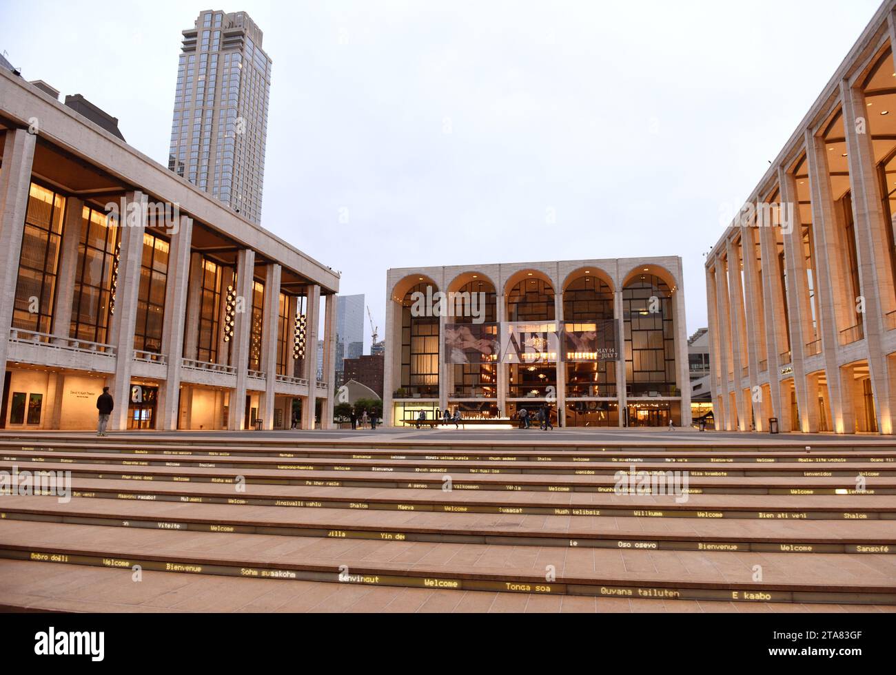 New York, USA - 29. Mai 2018: Lincoln Center for the Performing Arts. Stockfoto
