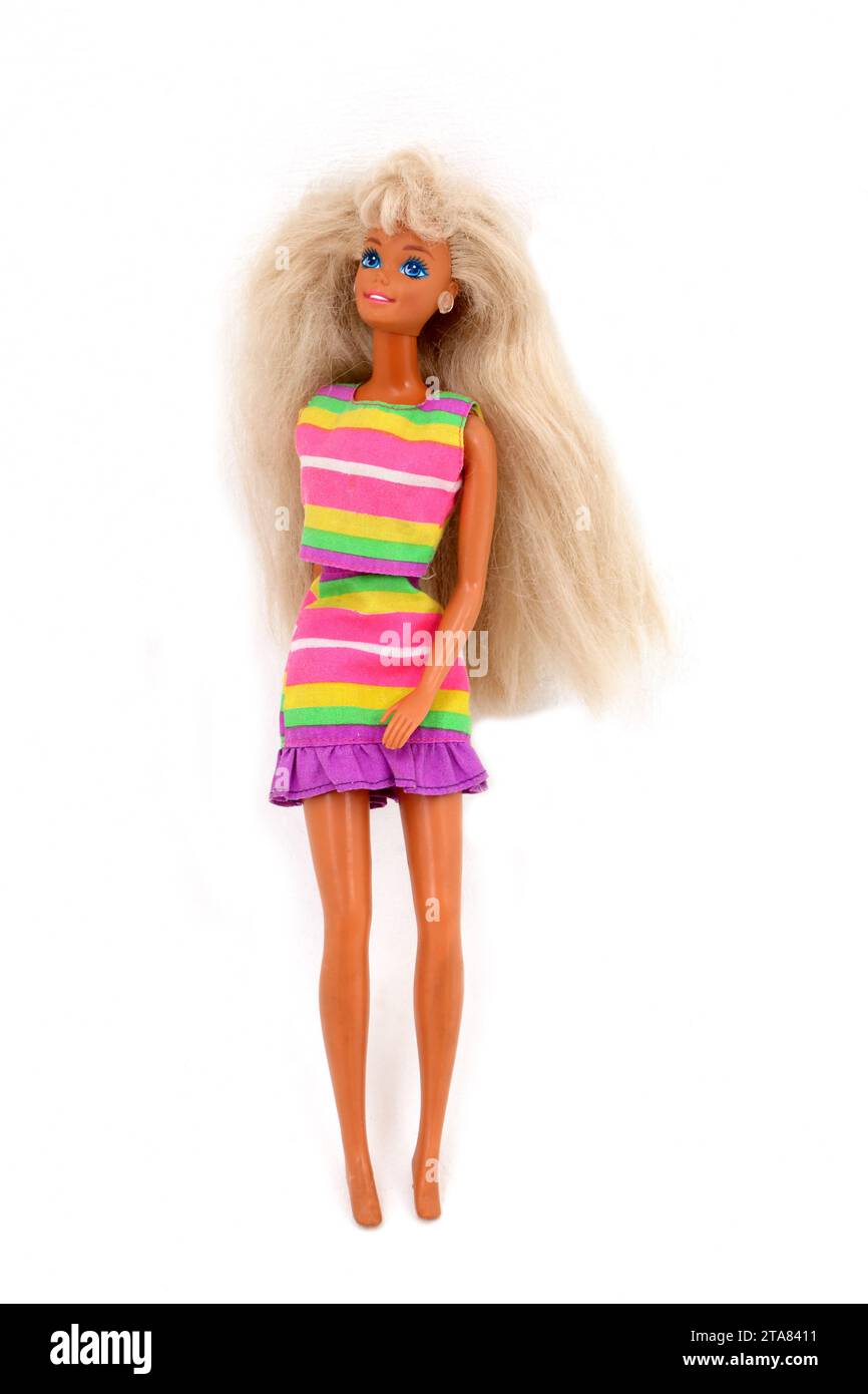 Vintage 1990er Jahre Barbie von Mattel Stockfoto