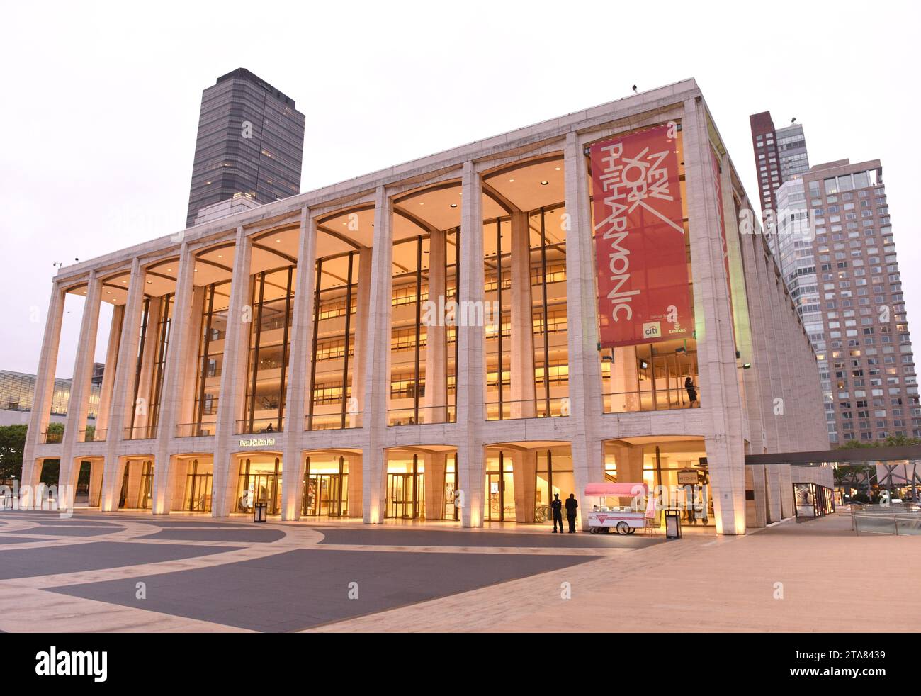New York, USA – 29. Mai 2018: David Geffen Hall (New York Philharmonic). Stockfoto