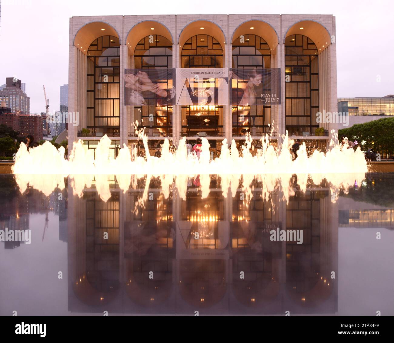 New York, USA - 29. Mai 2018: Metropolitan Opera in New York City. Stockfoto