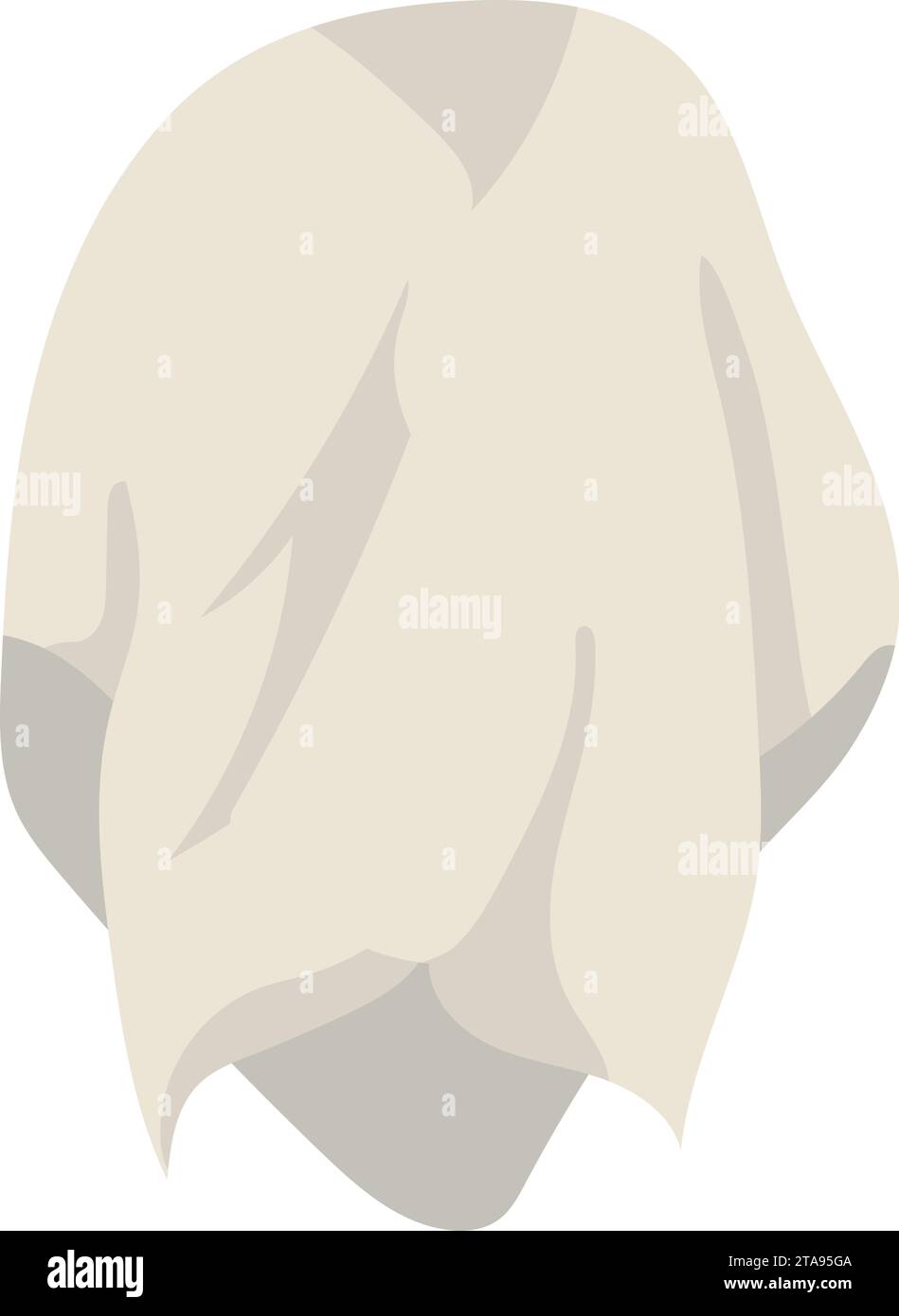 kolumbianische Poncho-Illustration Stock Vektor