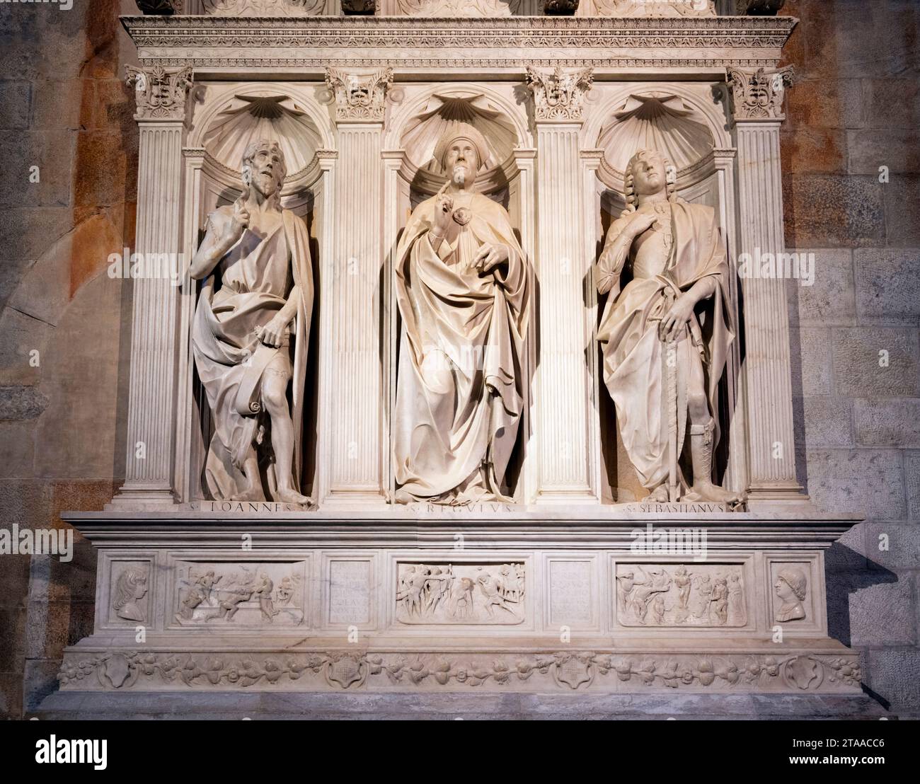 Kapelle St. Regolo, Lucca, Toskana, Italien Stockfoto