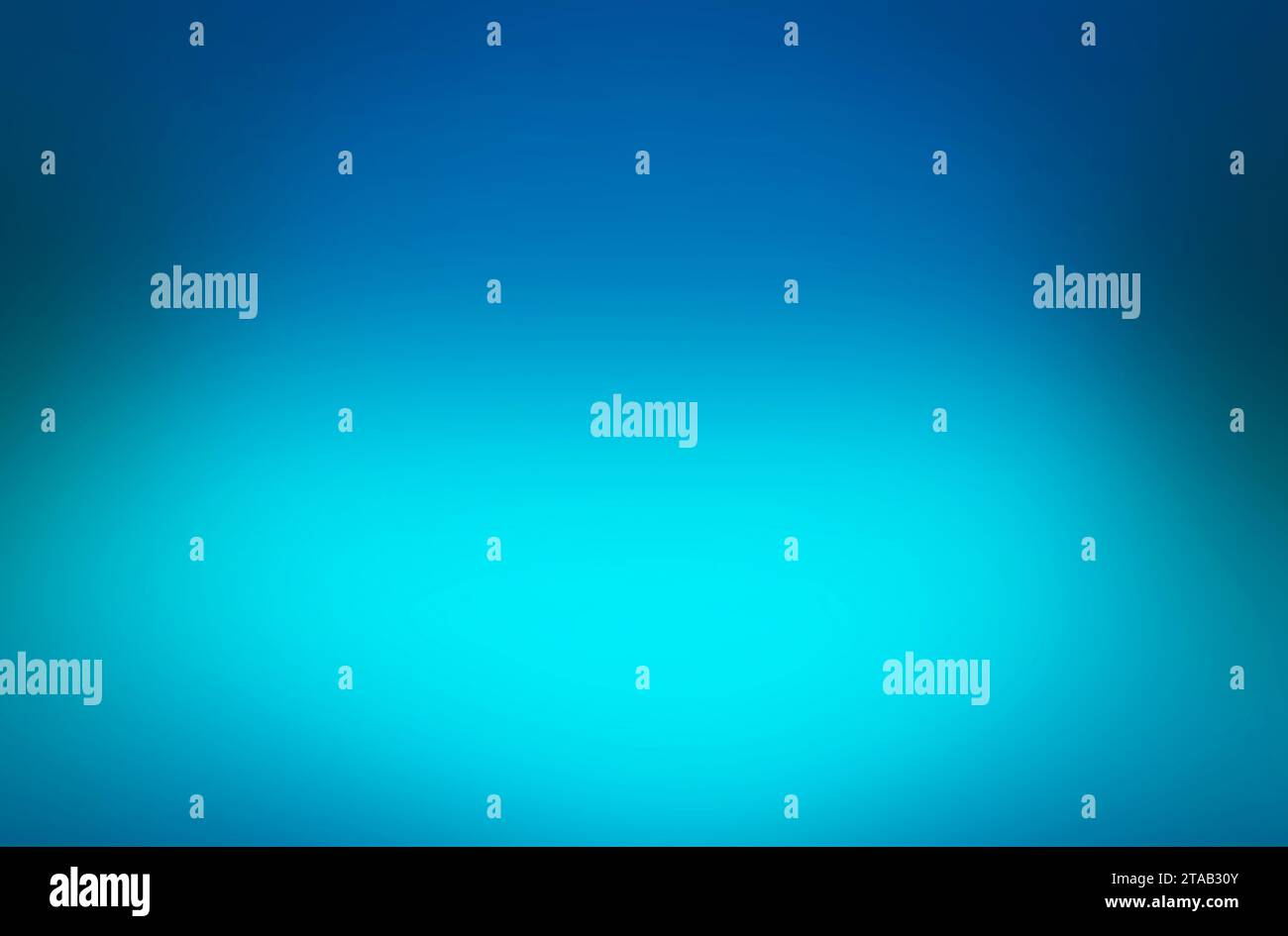 Leerer abstrakter blauer Hintergrund, verschwommener abstrakter blauer Hintergrund mit weichem Spot-Licht für Produktanzeige für Präsentation, Illustration Stockfoto