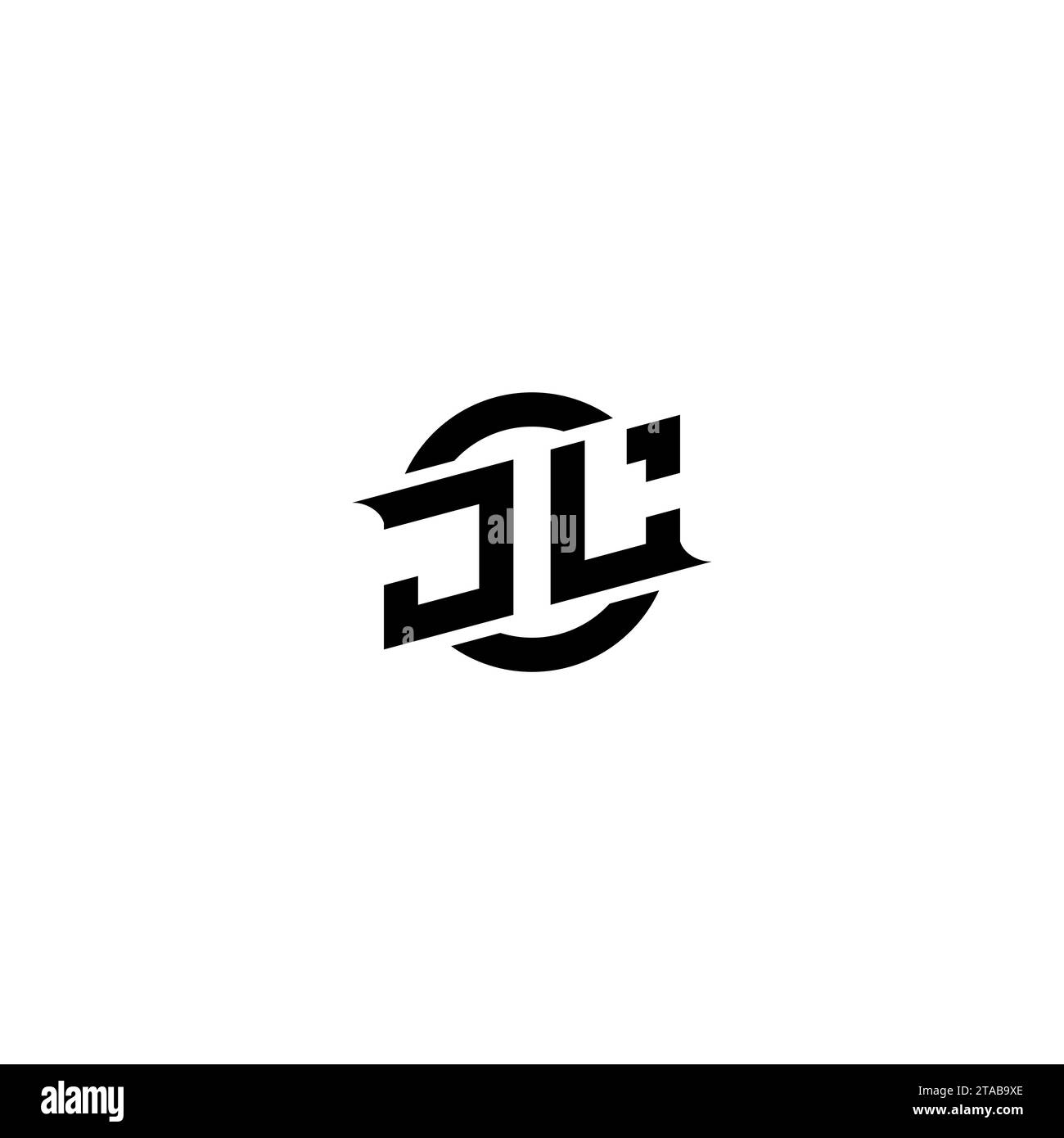 JL Anfangsspiel-Logo, Bannerdesign für Ihr E-Sport- oder Streaming-Team Stock Vektor