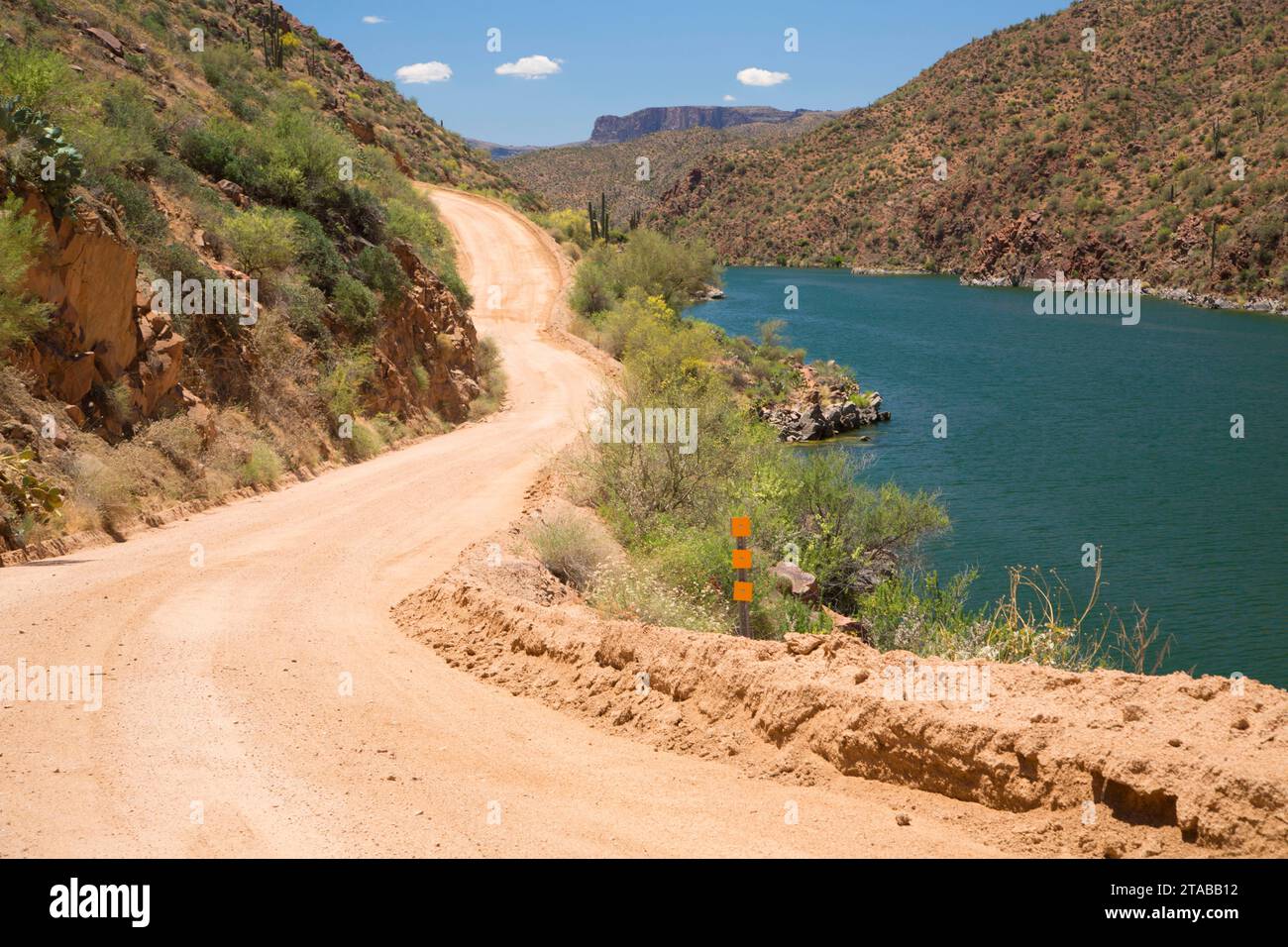 See von Apache, Apache Trail Scenic Byway, Tonto National Forest, Arizona Stockfoto