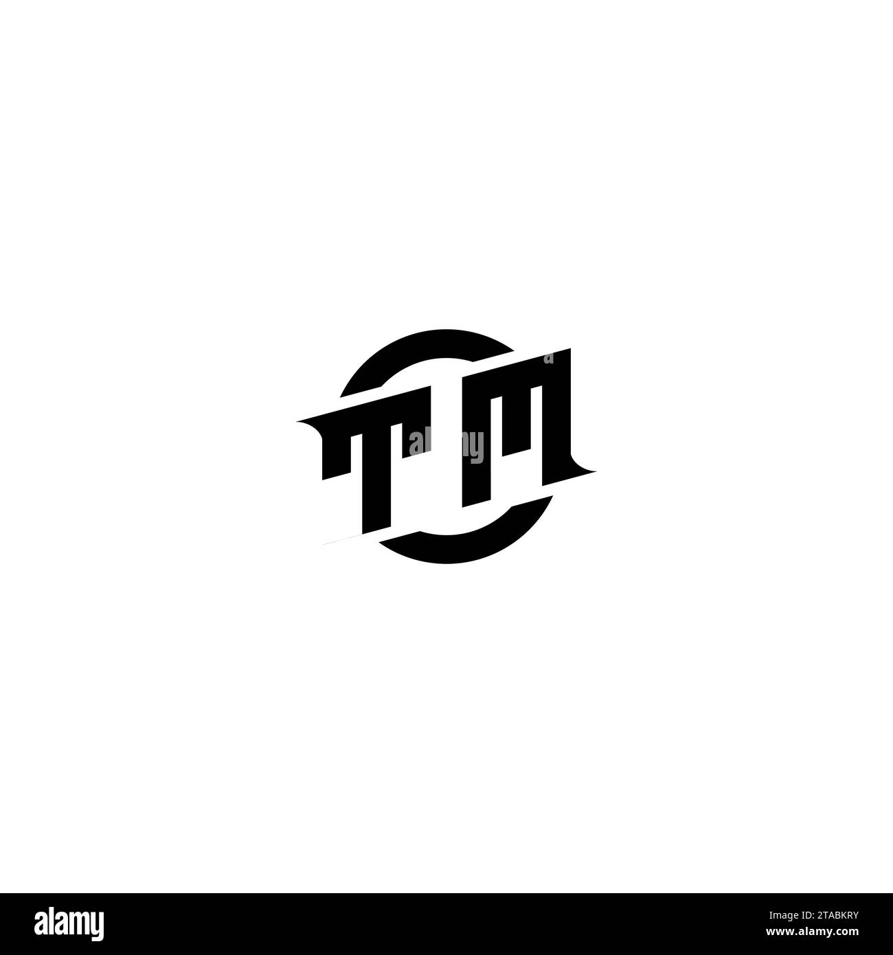 TM Anfangsspiel-Logo, Bannerdesign für Ihr E-Sport- oder Streaming-Team Stock Vektor
