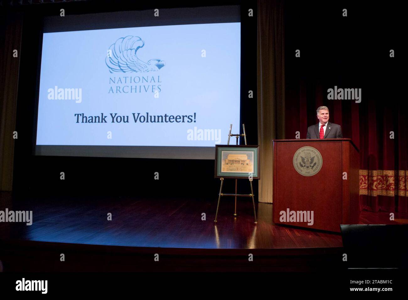 Programm Zur Anerkennung Von Freiwilligen (27523042675). Stockfoto