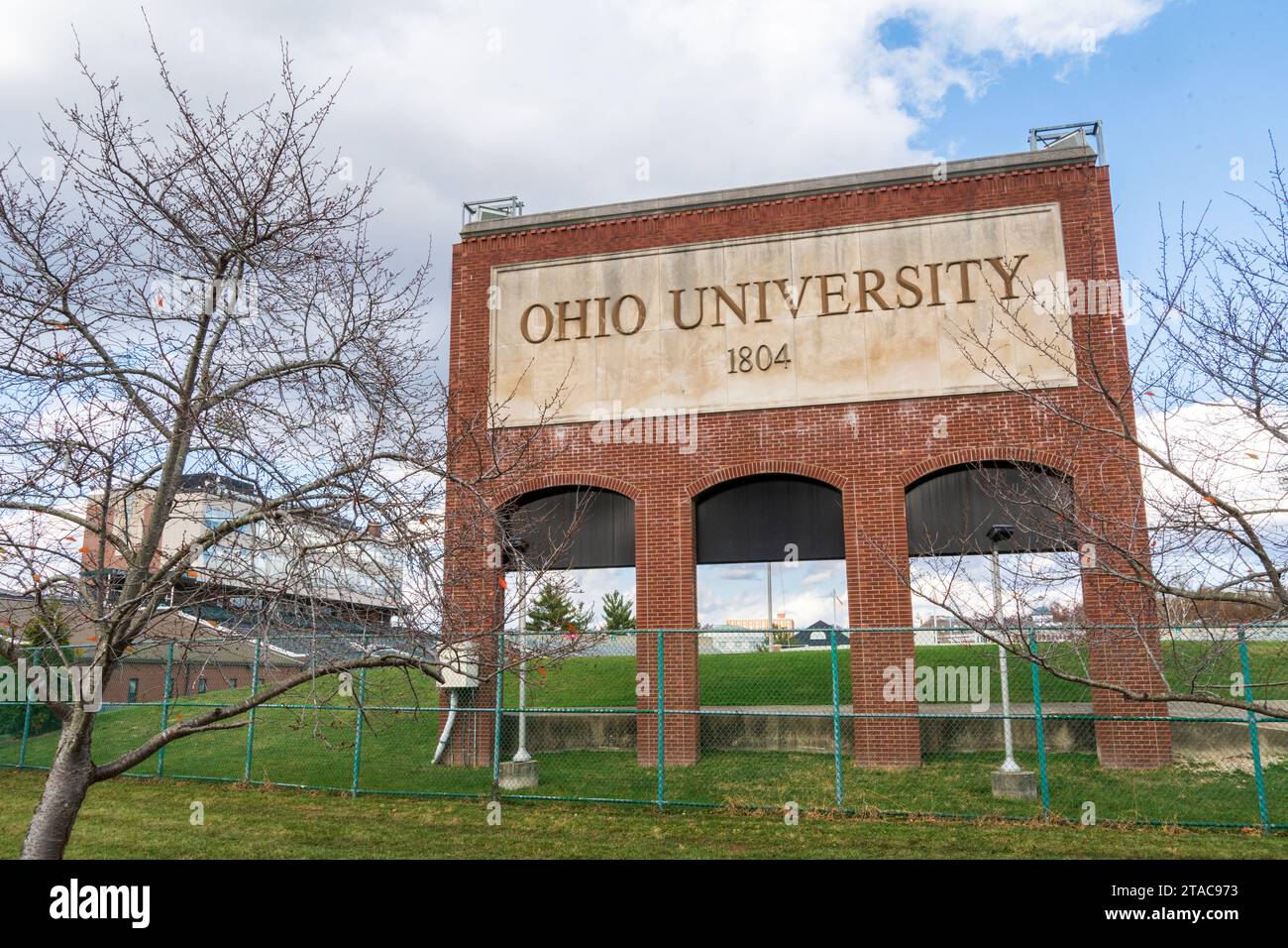 Die Ohio University, öffentliche Universität in Athen, Ohio Stockfoto