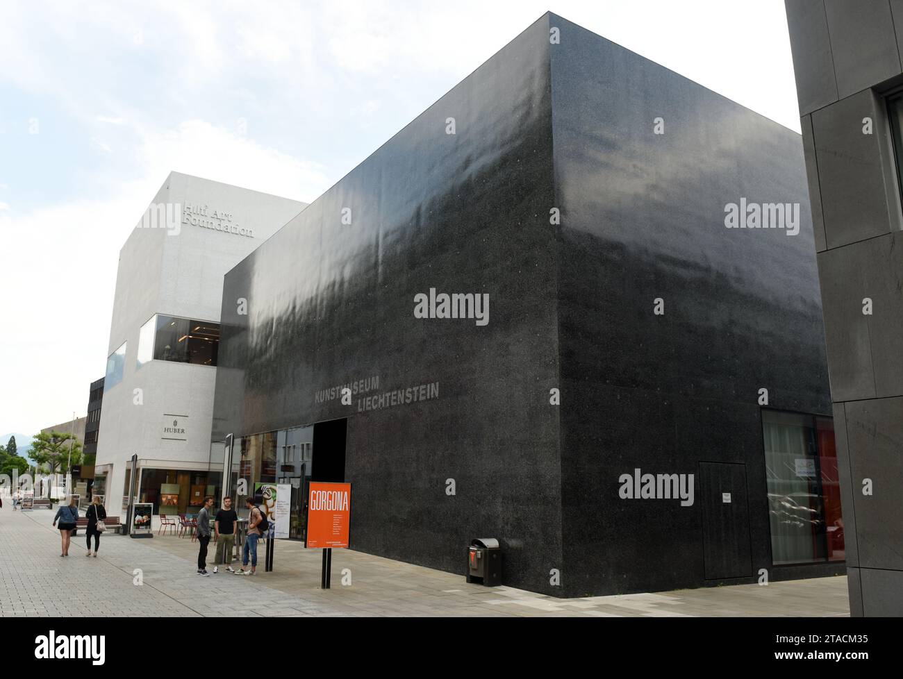 Vaduz, Liechtenstein - 02. Juni 2017: Kunstmuseum Liechtenstein in Vaduz, Liechtenstein. Stockfoto