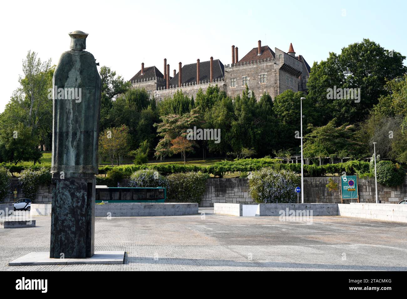 Stadt Guimaraes (UNESCOWeltkulturerbe). Palast der Herzöge von