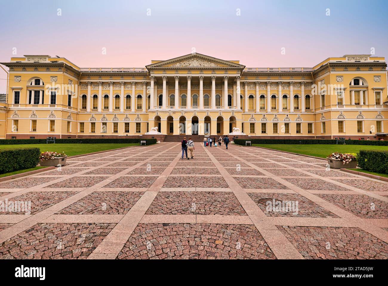 St. Petersburg, Russland. Das russische Museum Stockfoto