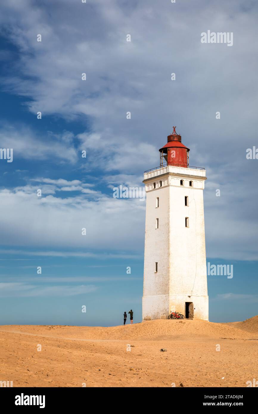 Rubjerg Knude Fyr (Leuchtturm), Nordjütland, Dänemark Stockfoto